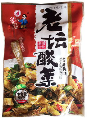 桐乡特产强哥老坛台湾克装下饭菜