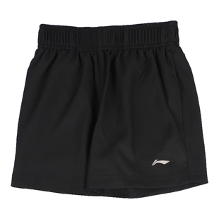 李宁儿童羽毛球服短裤速干运动训练球裤网球男童女童青少年裤子