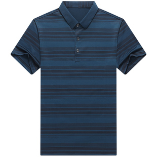 新娘爸爸装结婚宴服装婚庆父亲岳父装短袖T恤喜公公礼服爷爷夏装