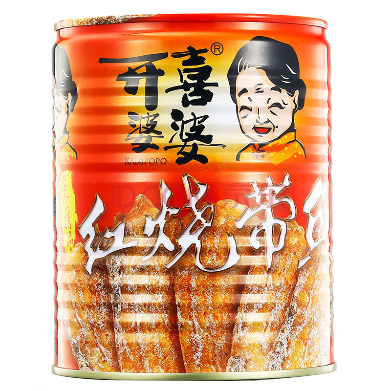 开喜新款婆婆红烧带鱼香辣黄花鱼罐头415gx4罐包装海鲜熟食即食品