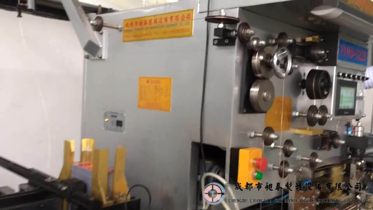Semiauto 15l Tin Can Making Machine/food Tin Can Welder/round Tin Can