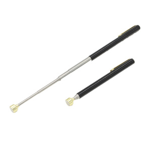 可伸缩磁性捡拾器 强磁挂式加长取物器五金铁屑吸铁石汽修磁力笔