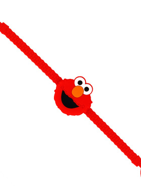 韩国ins风芝麻街可爱硅胶手链