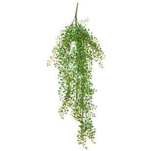 九思仿真绿植物垂吊篮藤条仿生绿化吊兰办公橱窗壁挂装饰品F629