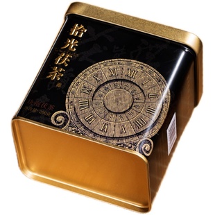 泾渭茯茶 陕西特产非遗 泾阳茯茶砖茶黑茶叶金花伏茶200g拾光茯茶