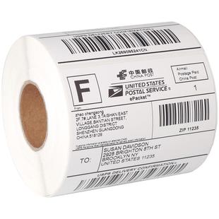 E邮宝三防热敏纸Temu标签打印纸100x100x150亚马逊fba虾皮速卖通跨境电商不干胶条码电子面单热敏标签纸