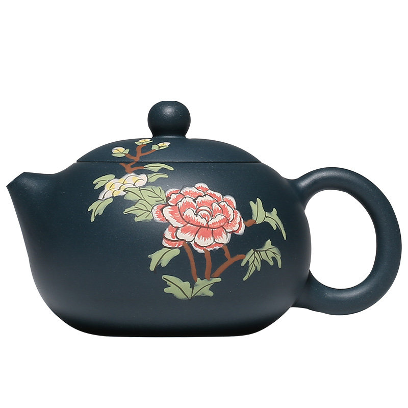 原矿手绘名家风宜兴泡茶壶