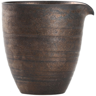 己造 粗陶公道杯茶海家用陶瓷沏茶公杯功夫茶具配件分茶器茶杯