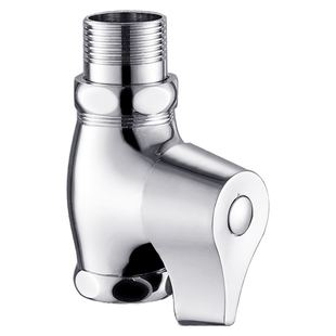 全铜快开阀蹲便器冲水阀便池蹲坑大便冲洗阀厕所开关阀门旋钮式