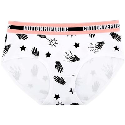 cottonrepublic女2印花内裤