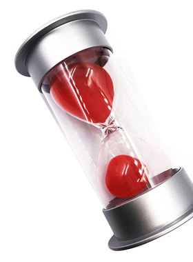 餐厅沙漏塑料防摔计时器客厅摆件