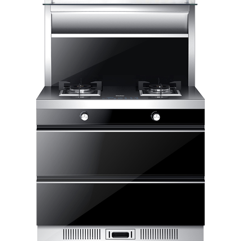 Haier/海尔 JE9C下排式天然气集成灶一体灶家用消毒柜一体式厨房怎么样？听说是最大的坑爹牌子？