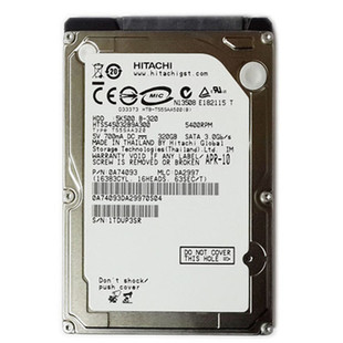 7MM单碟薄盘7200转32M HGST日立2.5寸320G笔记本电脑硬盘 SATA3