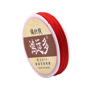 72号玉线编织手绳红绳在逃公主手链编绳项链吊坠挂绳diy材料串珠
