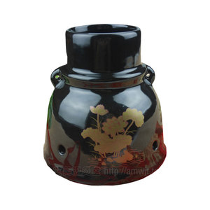 卓星脐疗世家 陶瓷薰脐炉 艾灸盒 温灸器 脐疗罐 脐疗炉 中华灸疗