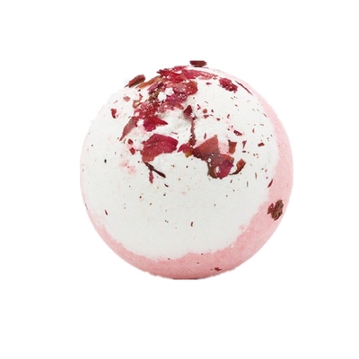 浴盐球抖音双色花瓣精油球气泡弹