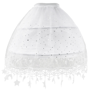 裙撑lolita洛丽塔带星月纱花嫁卡门暴力日常可调节星星衬裙鱼骨撑