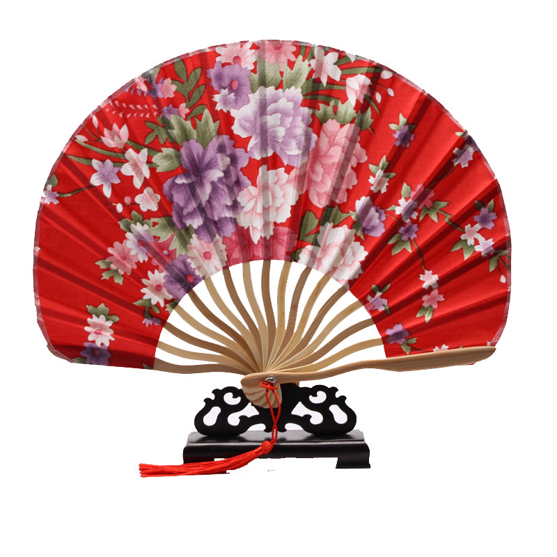 新款折扇工艺扇女扇扇子礼品贝壳扇夏季旗袍扇中国风小礼物送老外