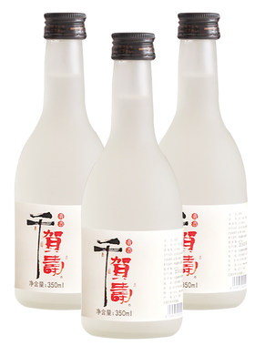千贺寿清酒米酒女生瓶装日本小瓶