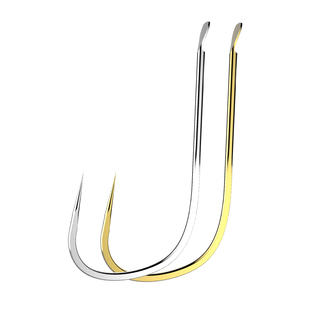 悍将鱼钩袖钩无倒刺钓鱼钩日本进口散装有倒刺赤袖金袖黑袖白袖