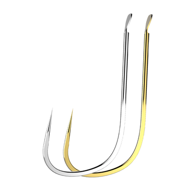 悍将鱼钩日本进口散装金袖黑袖