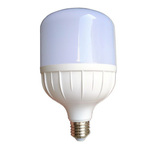 共点高亮LED柱形灯泡E27螺口球泡家用高流明防尘防潮防虫三防灯