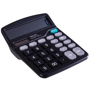 得力计算器女 学生财务办公用时尚计算机可爱卡通小型便携高颜值迷你计算器会计注会考试专用太阳能 新低