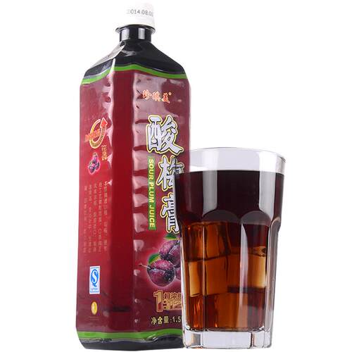 珍琪美酸梅膏浓缩汁1.5千克，酸梅汤原料 酸酸甜甜 即冲即饮