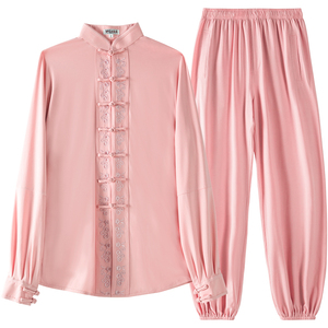 古韵中华春秋太极服女时尚新款飘逸中国风太极拳练功服装武术服