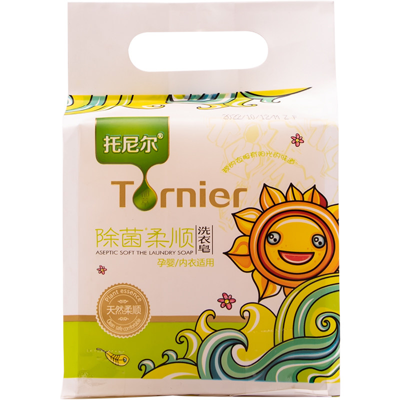托尼尔洗衣皂家庭装香味持久