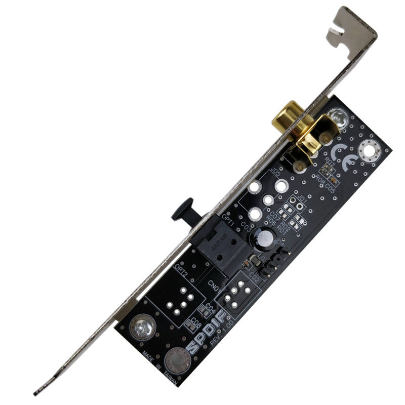 通用款电脑主板SPDIF OUT输出光纤同轴子卡数字5.1声卡AC3DTS源码