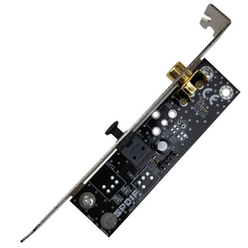 通用款电脑主板SPDIF OUT输出光纤同轴子卡数字5.1声卡AC3DTS源码