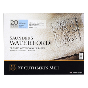 英国获多福水彩本水彩纸300g棉浆水彩纸 粗/中/细纹四面封胶新莫朗水彩本水彩画纸彩铅纸写生便携随身旅行本