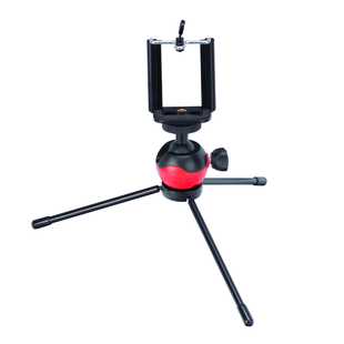 手机支架微单摄影三脚架桌面迷你便携三脚架直播自拍录视频看电视