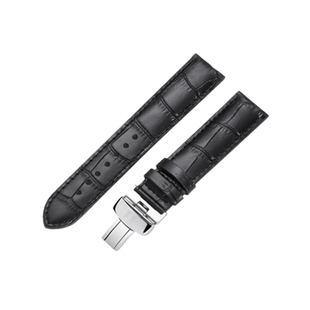 代用原装天梭力洛克真皮表带1853手表带男蝴蝶扣T41海星卡森俊雅