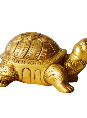 祈福纯铜招财尖角贺寿风水摆件