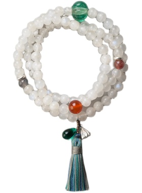 南红玛瑙月光石手链亲子系列