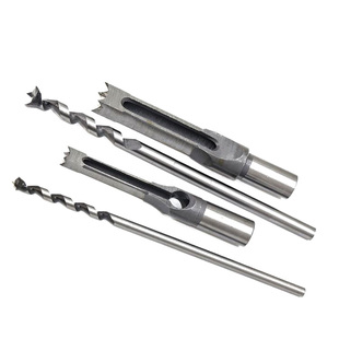 加长木工方孔钻方形开孔器方榫钻方眼钻沙拉木工打孔钻头方形钻头