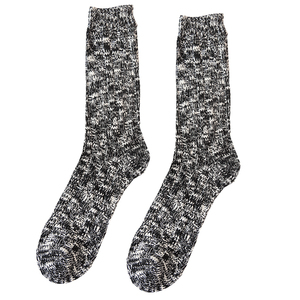 冬款加厚情侣款棉麻风粗线潮袜堆堆袜 个性街头休闲运动风长袜男