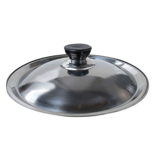 不锈钢锅盖铁锅盖子炒锅盖子平底锅小锅盖20 22 24cm 26cm 28cm