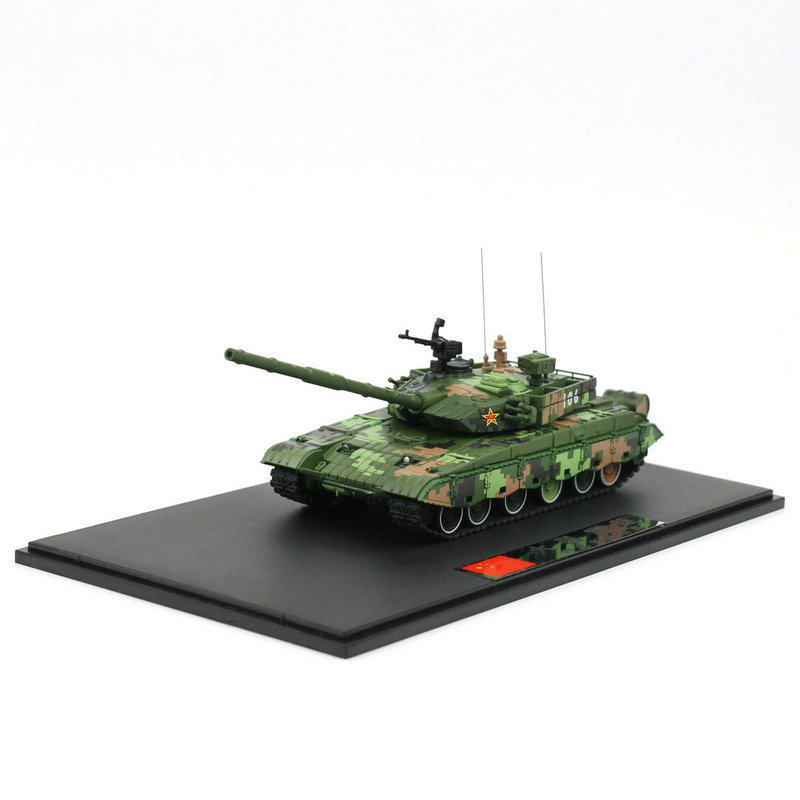 合金1:72中国陆军99坦克模型 99式主战坦克 数码迷彩阅兵涂装成品