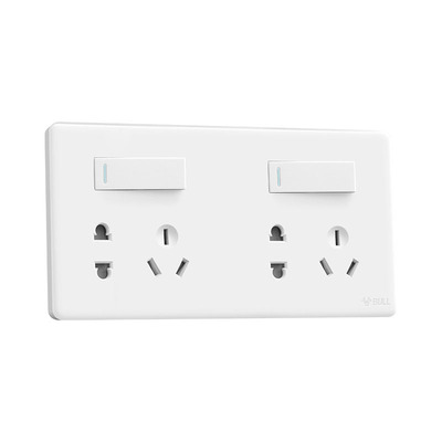 公牛厨房专用插座暗装连体防油污