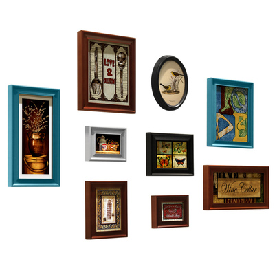 挂墙相框墙创意相片墙装饰照片墙