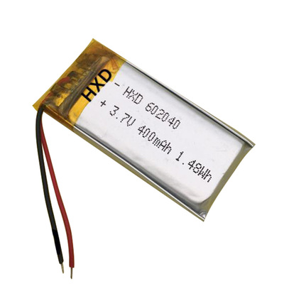 3.7V聚合物锂电池602040无线蓝牙