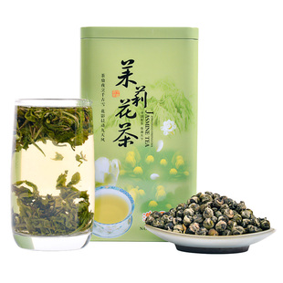 茉莉花茶2025新茶茶叶茉莉龙珠福州茉莉花茶叶浓香散装花草茶250g
