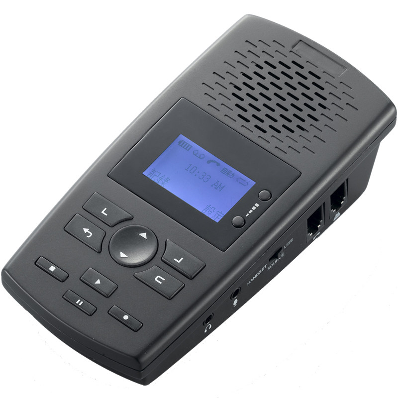 阿尔铁克电话录音盒AR100/AR120固话录音免电脑16G卡存储座机录音