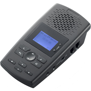 阿尔铁克电话录音盒AR100/AR120固话录音免电脑16G卡存储座机录音