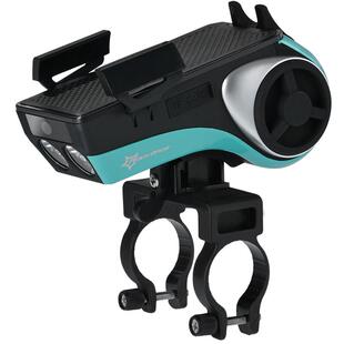 洛克兄弟自行车音响低音炮蓝牙骑行音箱公路山地车手机架车灯金哨