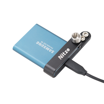 NITZE 尼彩 三星T5移动固态硬盘专用支架 摄像机硬盘转接配件N42