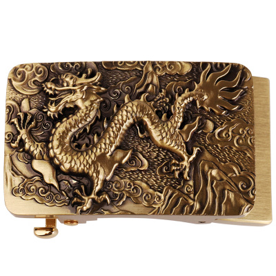 皮带扣头自动扣纯铜高档男士头子